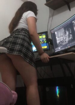 Culeandome a mi compañerita nueva 7