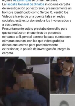 Los filtrados de la extorsión a la maestra 2