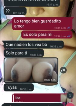 Mi primita adolescente me manda fotos de sus tetas 9
