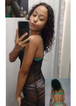 Morrita mexicana de 18 chupando un vergon negro 2